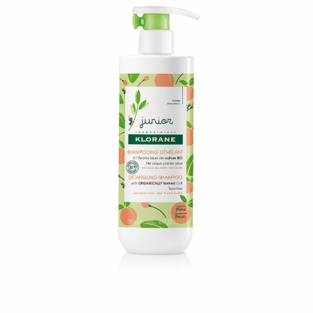 Crema Reparadora para Bebés Klorane Detangling Peach Cabellos Normales