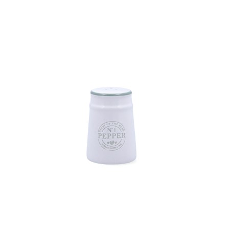 Pimentero Quid Ozon Blanco Cerámica Natural 6,1 x 6,1 x 8,7 cm
