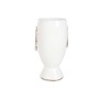 Cache-pot Home ESPRIT Blanc Fibre de Verre Fibre Moderne Visage 44,5 x 36 x 91 cm