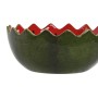 Bol pour Apéritifs Home ESPRIT Rouge Vert Grès Pastèque 15 x 15 x 6,5 cm