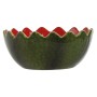 Bol pour Apéritifs Home ESPRIT Rouge Vert Grès Pastèque 15 x 15 x 6,5 cm