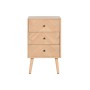 Table de Nuit Home ESPRIT Naturel Bois de paulownia Bois MDF 42 x 34 x 70 cm