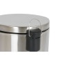 Papelera con Pedal Home ESPRIT Plateado Acero Inoxidable Polipropileno 20 L