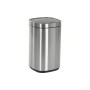 Papelera Home ESPRIT Plateado Acero Inoxidable Polipropileno 30 L