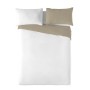 Housse de Couette Naturals Blanc (Lit de 135) (220 x 270 cm)