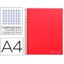 Cahier Liderpapel BA28 Rouge A4 140 Volets