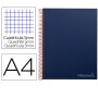 Cahier Liderpapel BA50 Bleu A4 100 Volets