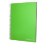 Cahier Liderpapel BA96 Vert A4 140 Volets