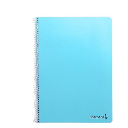 Cahier Liderpapel BE05 Bleu A4 80 Volets