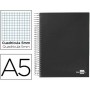 Cuaderno Liderpapel BJ25 Negro A5 120 Hojas