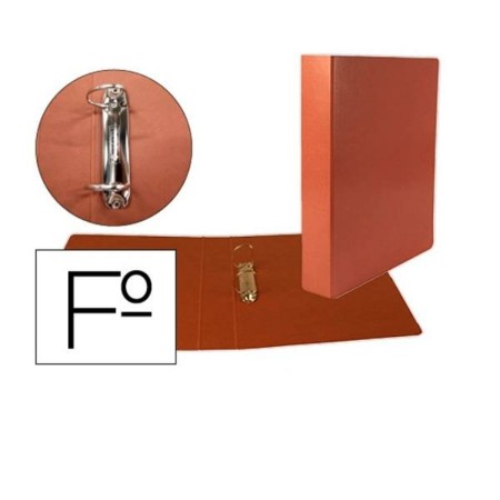 Reliure à anneaux Liderpapel CH04 Orange A4