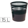 Corbeille à papier Q-Connect KF15149 Noir Plastique 15 L