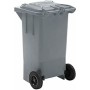 Poubelle Q-Connect KF16545 Gris Plastique 100 L