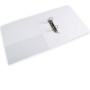 Reliure à anneaux Liderpapel KG25 Blanc A4