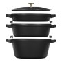 Casserole Zwilling La Cocotte Noir Fonte 1 Pièce Ø 24 cm 1 kg 4,2 L (1 Unités)