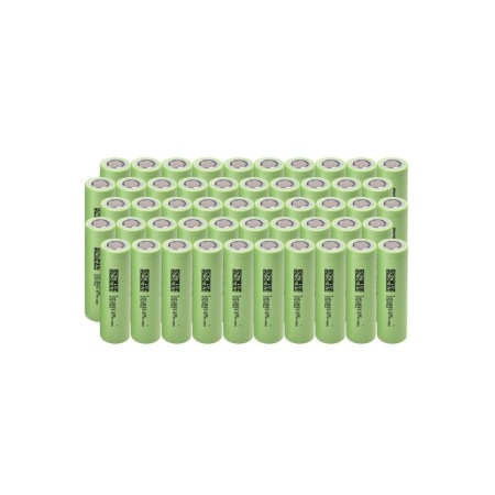 Pilas Recargables Green Cell 50GC18650NMC29 2900 mAh 3,7 V 18650 (50 Unidades)