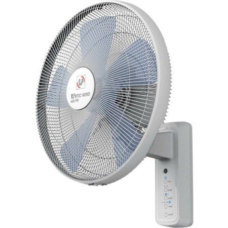 Ventilateur Mural S&P WIND400PRC Gris 55 W Ø 40 cm