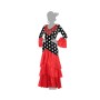 Disfraz para Adultos Rojo Bailaora Flamenca XXL