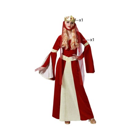 Disfraz para Adultos Dama Medieval XXL