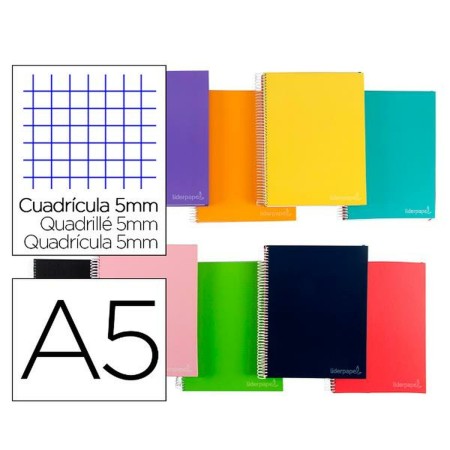 Cuaderno Liderpapel BJ06 A5 140 Hojas