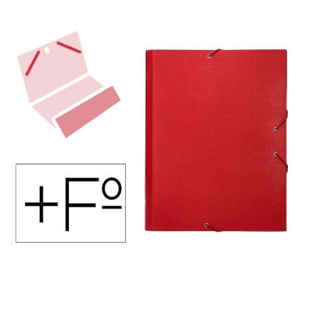 Carpeta Clasificadora Liderpapel CS03 A3 Rojo