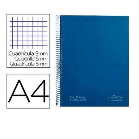 Cuaderno Navigator NA29 Azul A4 120 Hojas