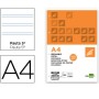 Rechange Liderpapel RA07 Blanc A4 100 Volets