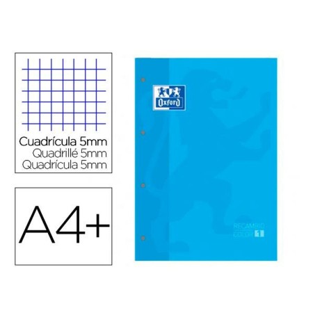 Rechange Oxford 400123679 Bleu 80 Volets A4