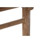 Banqueta Home ESPRIT Natural Marrón oscuro madera de teca 183 x 41 x 48 cm