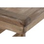 Banqueta Home ESPRIT Natural Marrón oscuro madera de teca 183 x 41 x 48 cm