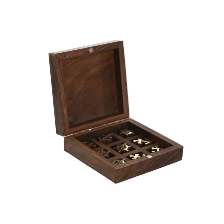 Juego Tres en Raya Home ESPRIT 10 x 10 x 4 cm