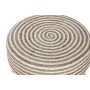Repose-pied Home ESPRIT Jute Bois d'eucalyptus 50 x 50 x 30 cm
