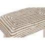 Repose-pied Home ESPRIT Jute Bois d'eucalyptus 60 x 31 x 38 cm