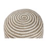 Reposapiés Home ESPRIT Yute Madera de eucalipto 40 x 40 x 45 cm
