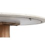 Table de Salle à Manger Home ESPRIT Blanc Naturel Marbre Bois d'acacia 115 x 115 x 76 cm