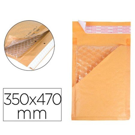 Sobres Q-Connect KF16587 Marrón 350 x 470 mm (50 Unidades)