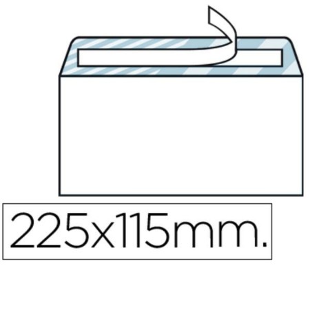 Enveloppes Liderpapel SB36 Blanc Papier 115 x 225 mm (25 Unités)