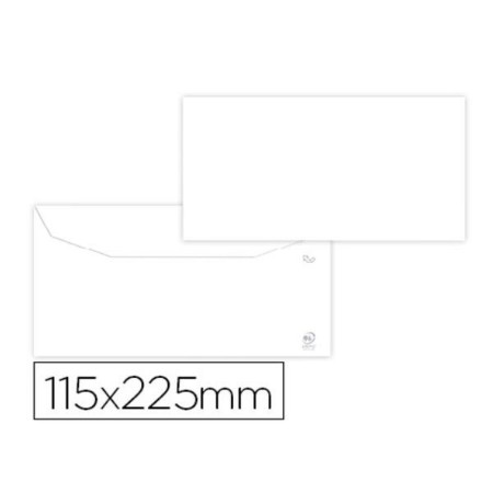 Enveloppes Liderpapel SL35 Blanc Papier 115 x 225 mm (25 Unités)