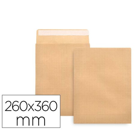 Enveloppes Liderpapel SL45 Marron Papier 260 x 360 mm (100 Unités)
