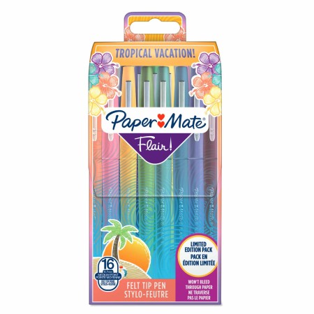 Set de Rotuladores Paper Mate 2061396 Multicolor (16 Piezas)