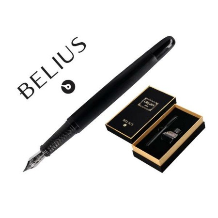 Pluma de Caligrafía Belius BB230 Negro 1 mm