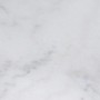 Table Basse Blanc Noir Verre Marbre Fer 80 x 80 x 46,5 cm