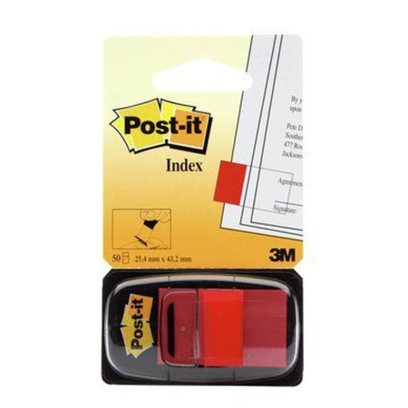 Separadores Post-it 70071392719 Rojo