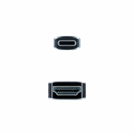 Câble USB-C vers HDMI NANOCABLE 10.15.5102 1,8 m Noir