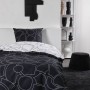 Parure de couette TODAY Noir 140 x 200 cm