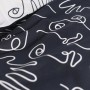Parure de couette TODAY Noir 140 x 200 cm 3 Pièces
