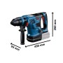 Set de taladro y accesorios BOSCH SDSPlus GBH 18 V