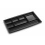 Organiseur de Tiroirs Cep 1014940161 185 x 344 x 20 mm Noir polystyrène Plastique