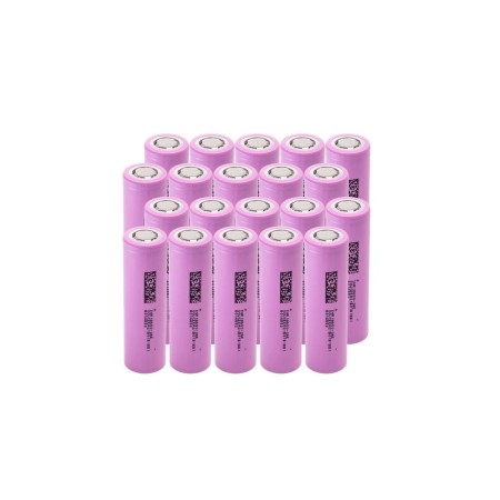 Piles Rechargeables Green Cell 20GC18650NMC26 2600 mAh 3,6 V 18650 (20 Unités)