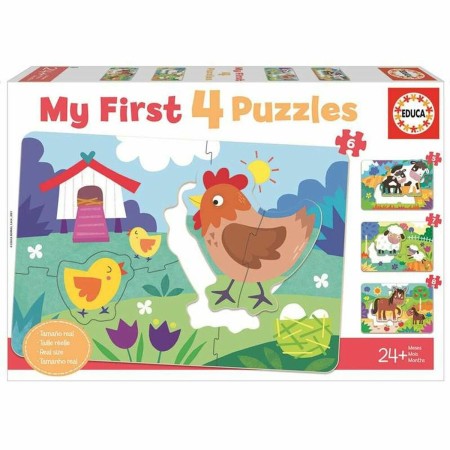 Puzzle Educa My First Puzzles 8 Piezas (8 + 7 + 6 +5 pcs)